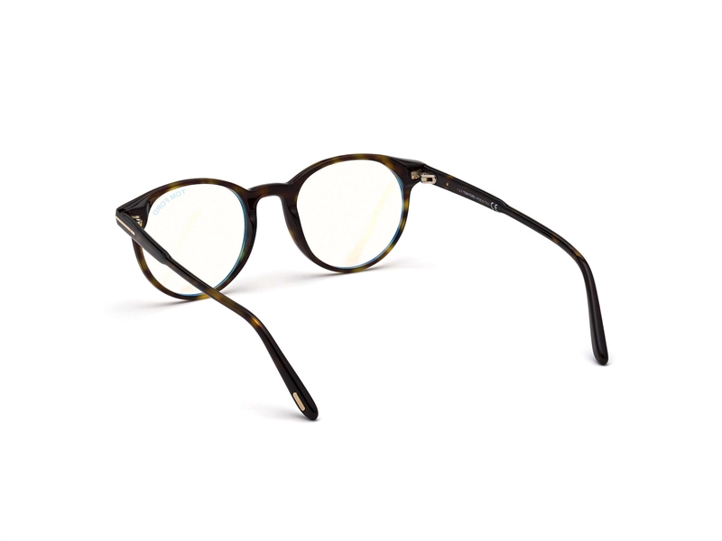 Tom Ford FT5695-B Brillestel (Form: Rund - Farve: Havana)