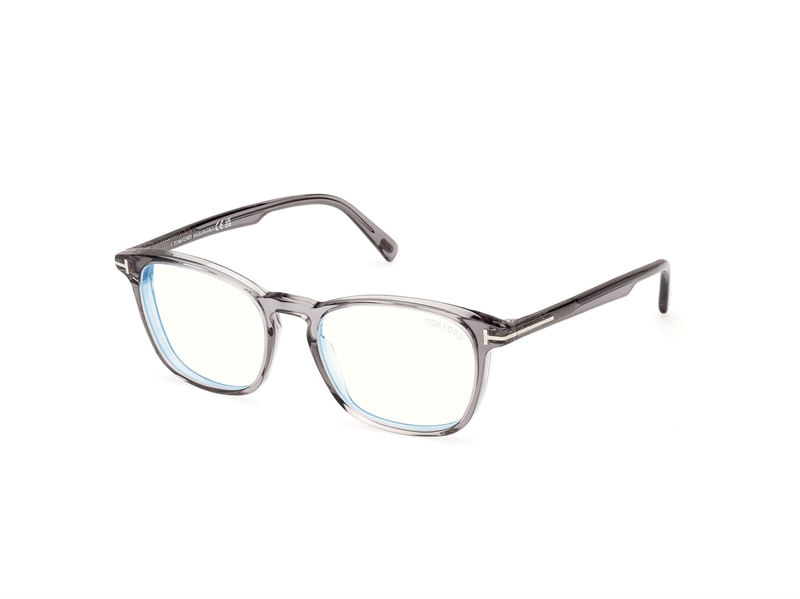 Tom Ford FT5960-B Brillestel (Form: Firkantet - Farve: Grå)