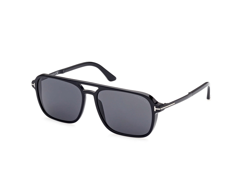 Tom Ford FT0910 Solbrille (Form: Andet - Farve: Sort)
