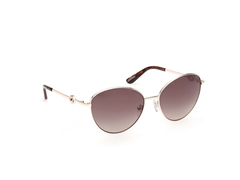GUESS GU00284 Solbrille (Form: Rund - Farve: Guld)