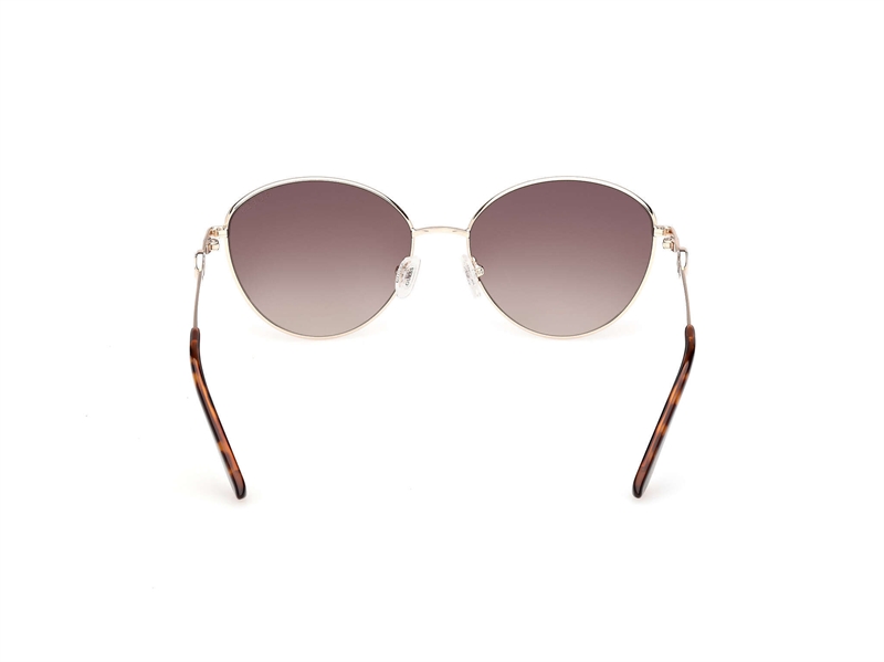 GUESS GU00284 Solbrille (Form: Rund - Farve: Guld)