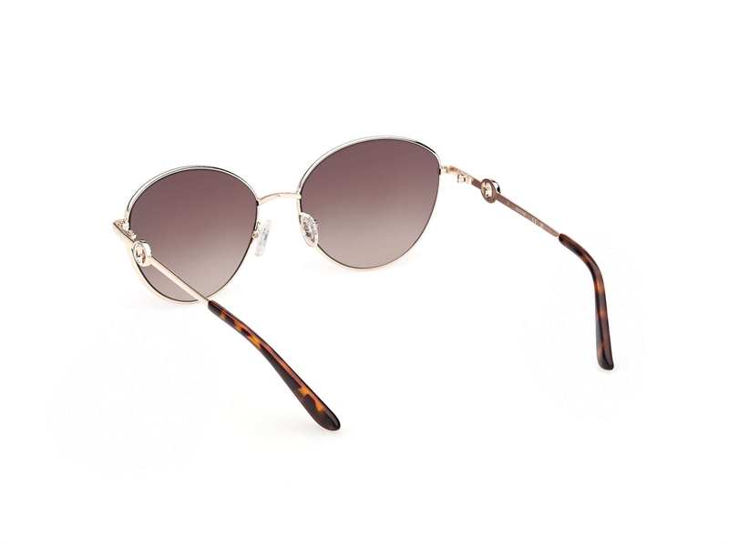 GUESS GU00284 Solbrille (Form: Rund - Farve: Guld)