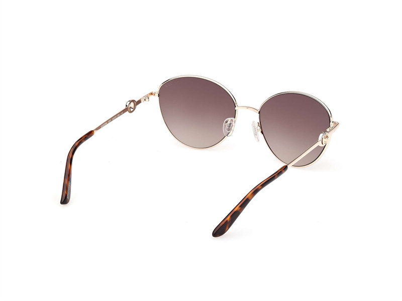 GUESS GU00284 Solbrille (Form: Rund - Farve: Guld)