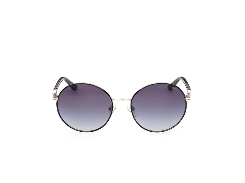 Guess GU00260 Solbrille (Form: Rund - Farve: Sort)