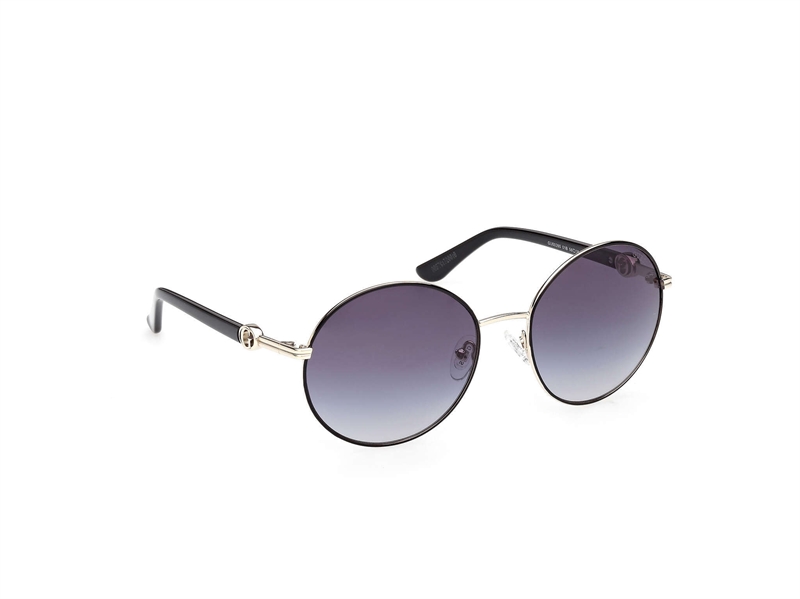 Guess GU00260 Solbrille (Form: Rund - Farve: Sort)