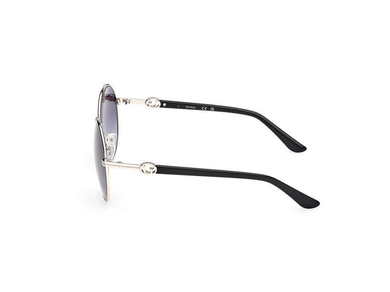 Guess GU00260 Solbrille (Form: Rund - Farve: Sort)