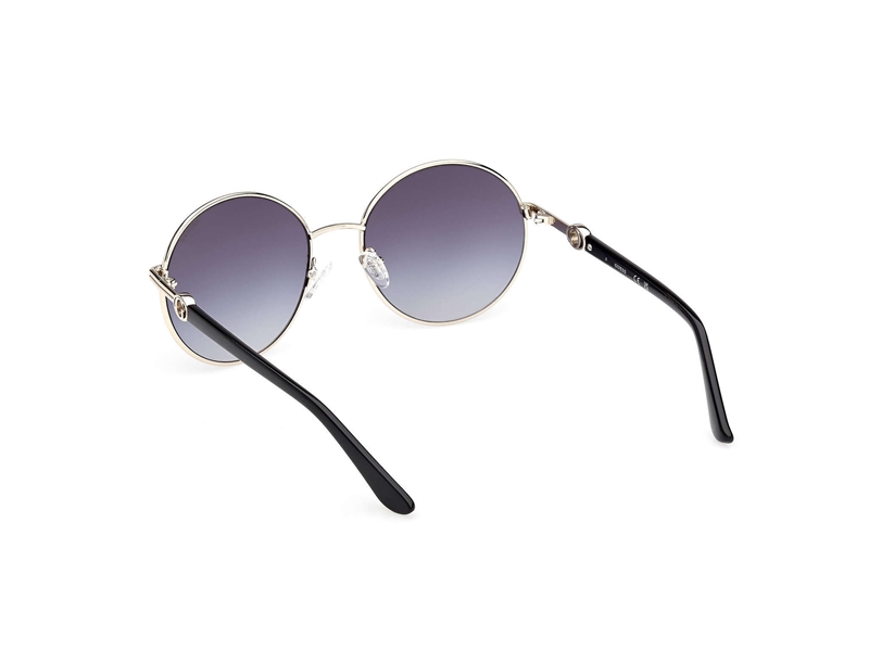 Guess GU00260 Solbrille (Form: Rund - Farve: Sort)