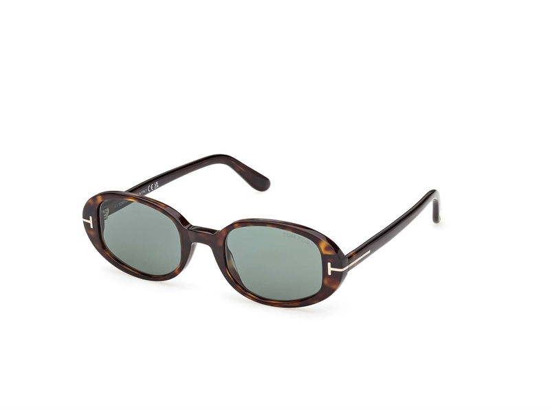 Tom Ford FT1364 Solbrille (Form: Oval - Farve: Havana)