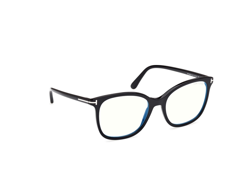 Tom Ford FT6089-B Brillestel (Form: Firkantet - Farve: Sort)
