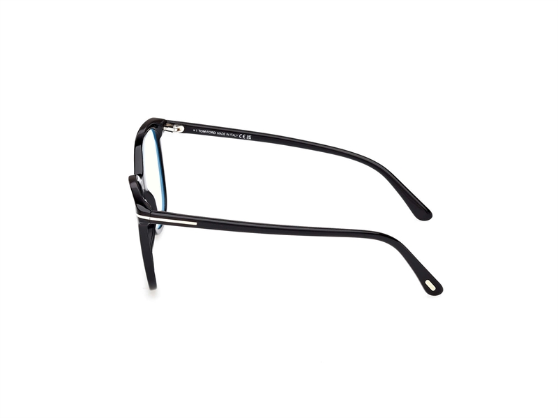 Tom Ford FT6089-B Brillestel (Form: Firkantet - Farve: Sort)