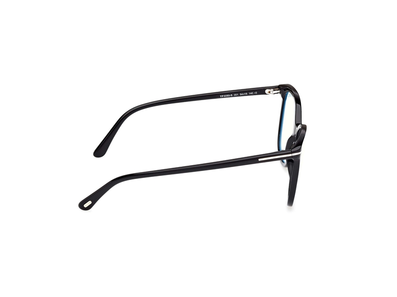 Tom Ford FT6089-B Brillestel (Form: Firkantet - Farve: Sort)