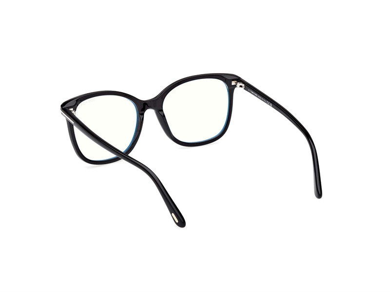 Tom Ford FT6089-B Brillestel (Form: Firkantet - Farve: Sort)