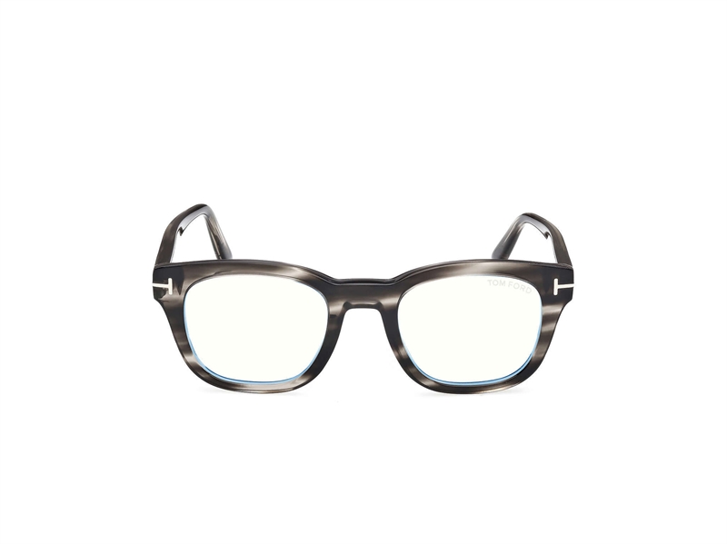Tom Ford FT5542-B Brillestel (Form: Rund - Farve: Havana)