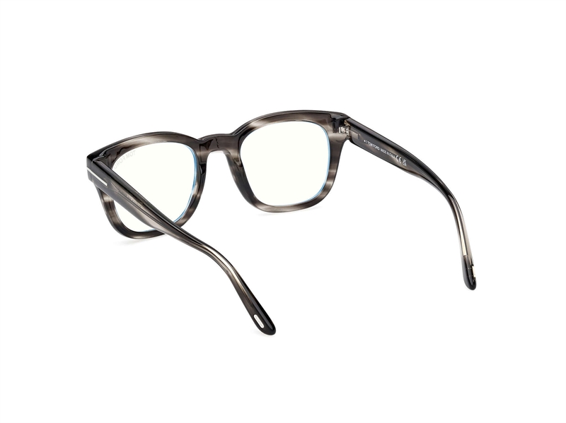 Tom Ford FT5542-B Brillestel (Form: Rund - Farve: Havana)