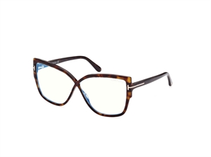 Tom Ford FT5828-B Brillestel (Form: Andet - Farve: Havana)