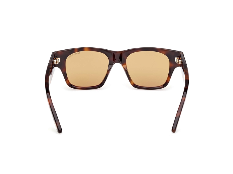 Tom Ford FT1280 Solbrille (Form: Firkantet - Farve: Brun)