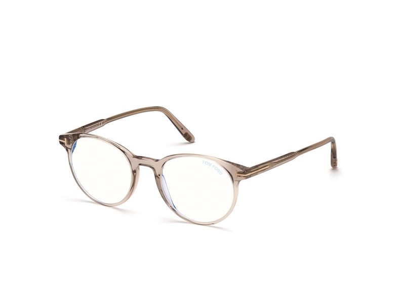 Tom Ford FT5695-B Brillestel (Form: Rund - Farve: Brun)
