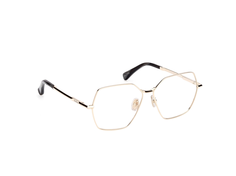 MaxMara MM5154 Brillestel (Form: Rund - Farve: Guld)