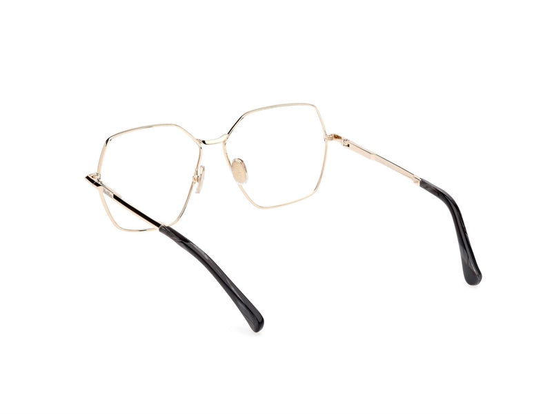 MaxMara MM5154 Brillestel (Form: Rund - Farve: Guld)