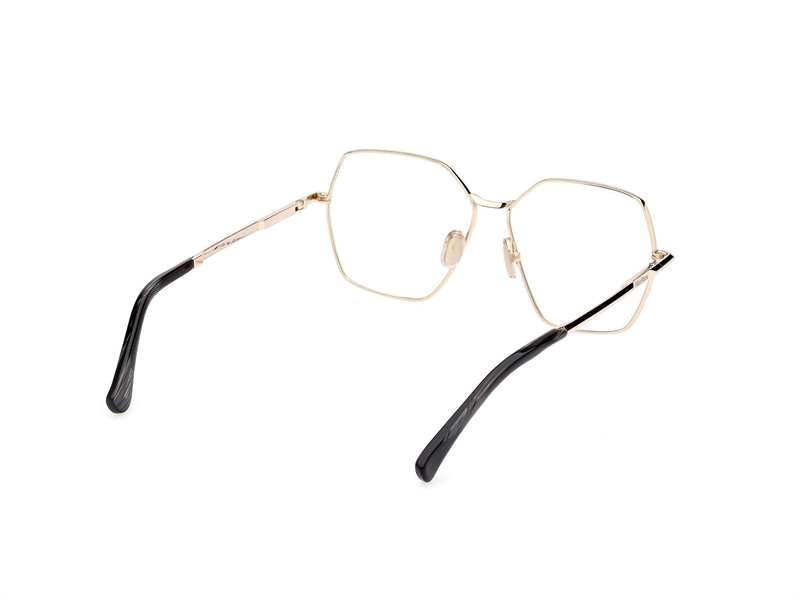 MaxMara MM5154 Brillestel (Form: Rund - Farve: Guld)
