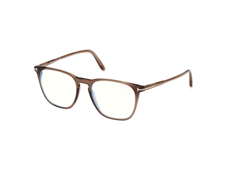 Tom Ford FT5937-B Brillestel (Form: Rund - Farve: Brun)