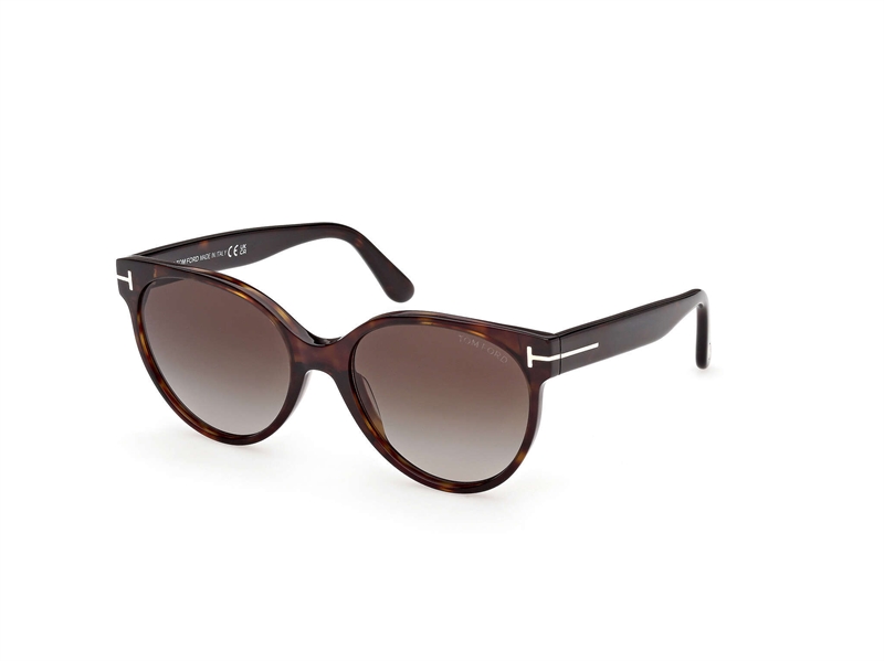 Tom Ford FT1311 Solbrille (Form: Rund - Farve: Havana)