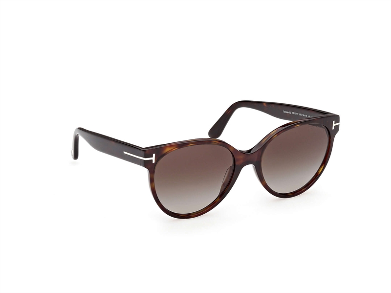 Tom Ford FT1311 Solbrille (Form: Rund - Farve: Havana)