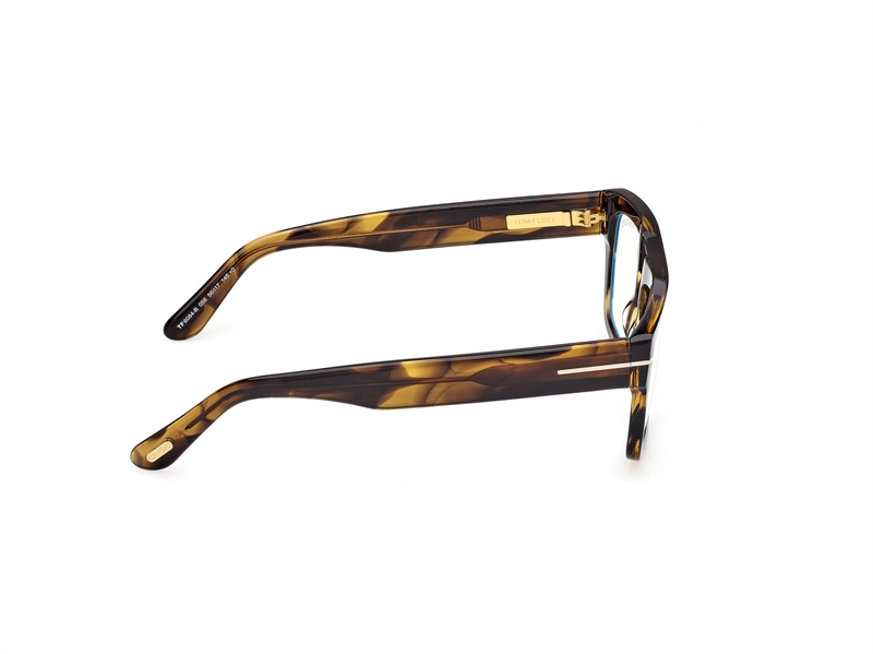 Tom Ford FT6084-B Brillestel (Form: Firkantet - Farve: Havana)