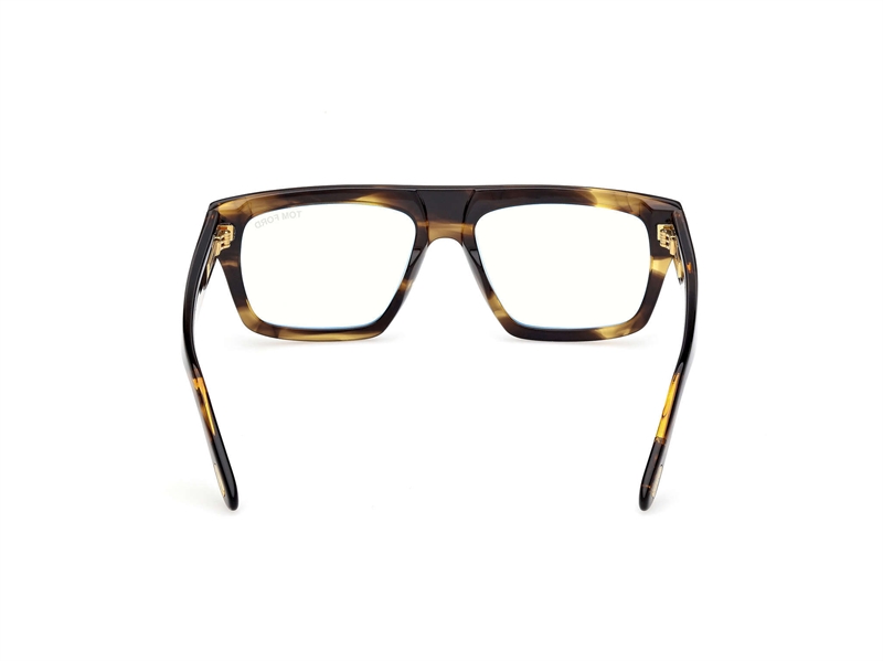 Tom Ford FT6084-B Brillestel (Form: Firkantet - Farve: Havana)
