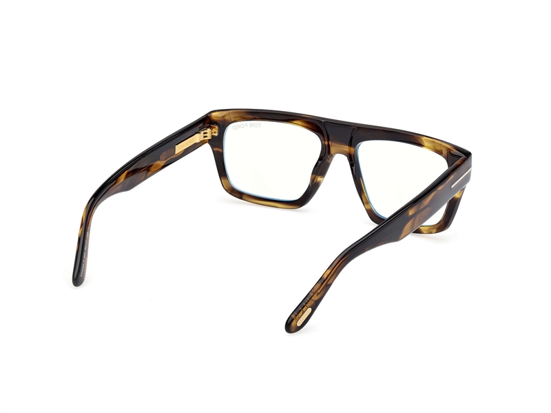 Tom Ford FT6084-B Brillestel (Form: Firkantet - Farve: Havana)