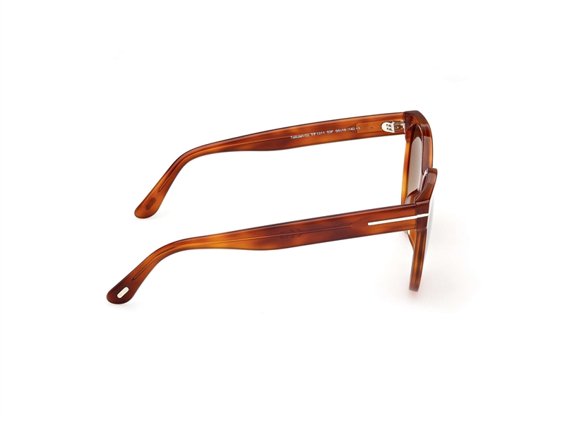 Tom Ford FT1311 Solbrille (Form: Rund - Farve: Brun)