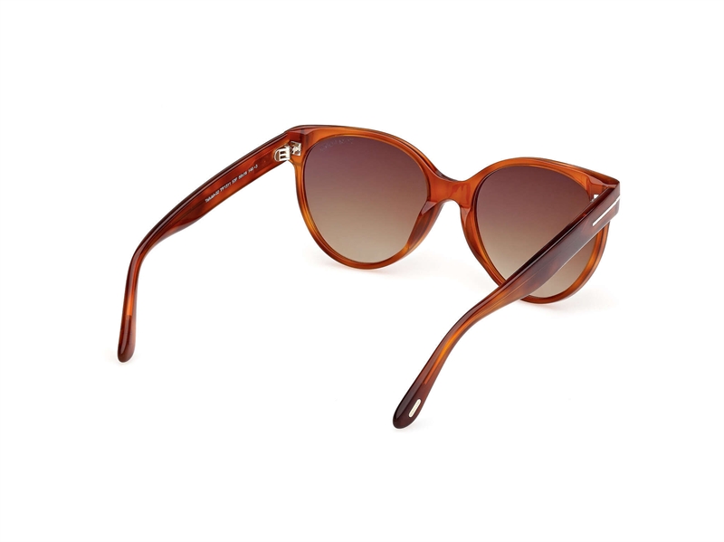 Tom Ford FT1311 Solbrille (Form: Rund - Farve: Brun)