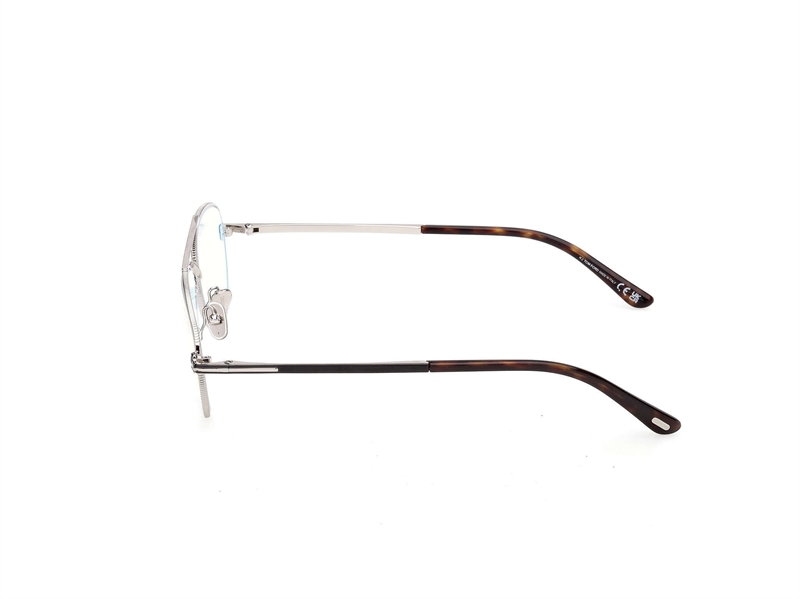 TOM FORD FT6128-B Brillestel (Form: Pilot - Farve: Grå)