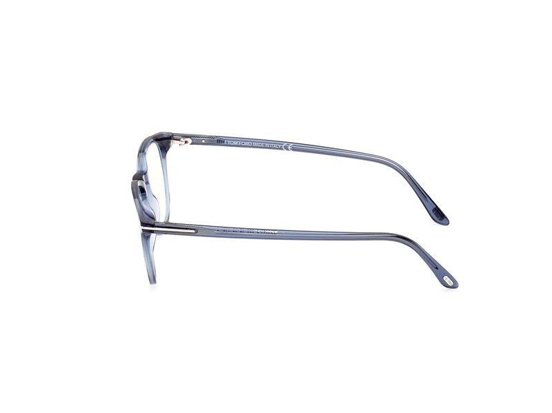 Tom Ford FT5832-B Brillestel (Form: Rund - Farve: Blå)