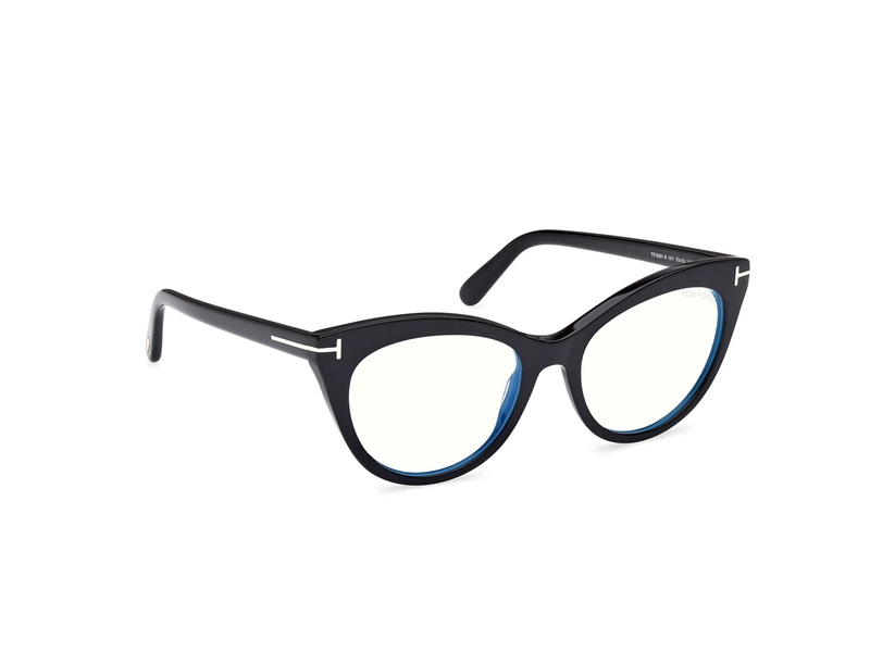 Tom Ford FT6091-B Brillestel (Form: Cat Eye - Farve: Sort)