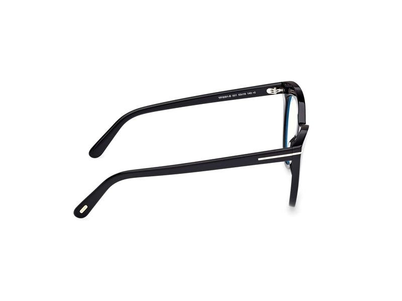 Tom Ford FT6091-B Brillestel (Form: Cat Eye - Farve: Sort)