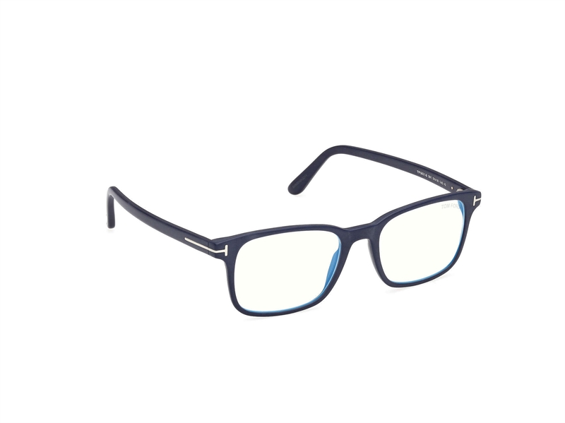 Tom Ford FT5831-B Brillestel (Form: Firkantet - Farve: Blå)