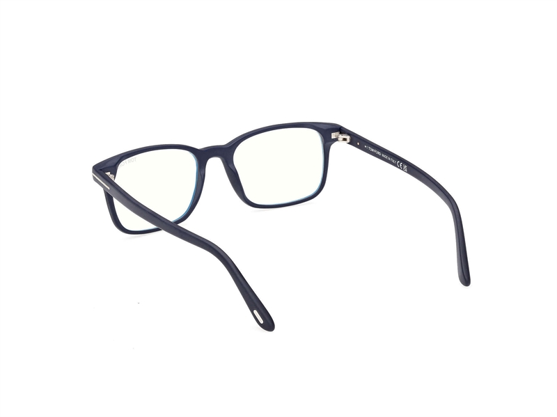 Tom Ford FT5831-B Brillestel (Form: Firkantet - Farve: Blå)