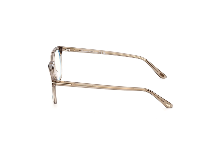 Tom Ford FT5819-B Brillestel (Form: Rund - Farve: Brun)