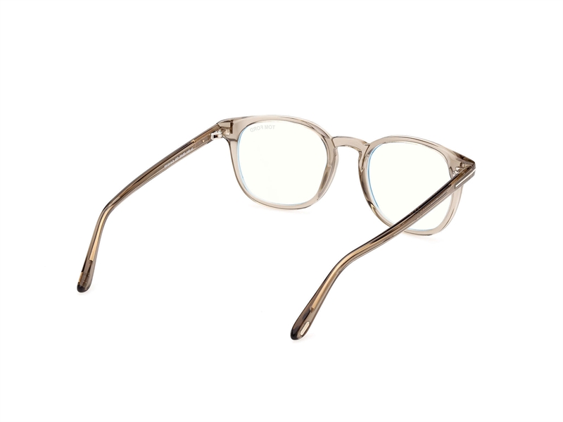 Tom Ford FT5819-B Brillestel (Form: Rund - Farve: Brun)