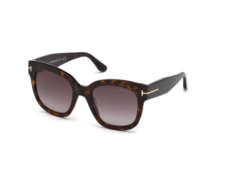 Tom Ford FT0613 Solbrille (Form: Andet - Farve: Havana)