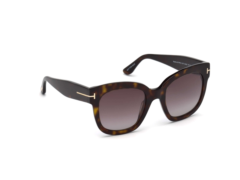 Tom Ford FT0613 Solbrille (Form: Andet - Farve: Havana)