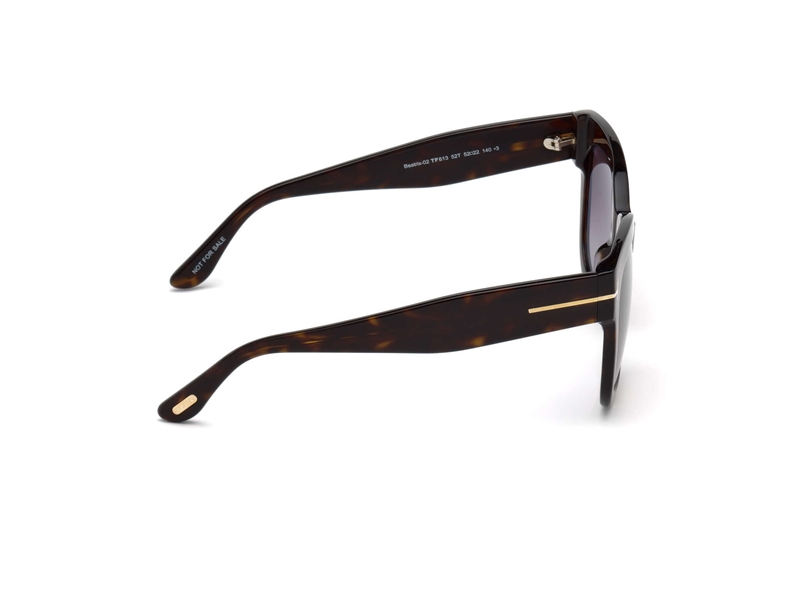 Tom Ford FT0613 Solbrille (Form: Andet - Farve: Havana)