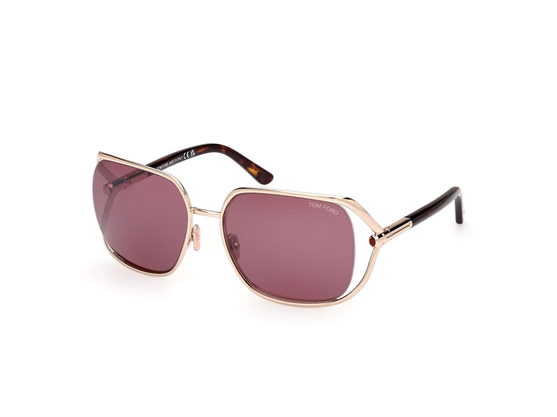 Tom Ford FT1092 Solbrille (Form: Summerbird - Farve: Pink)