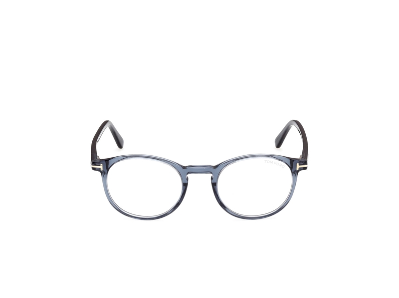 Tom Ford FT5294 Brillestel (Form: Rund - Farve: Blå)
