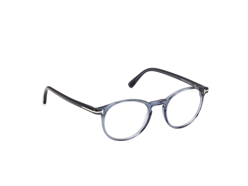 Tom Ford FT5294 Brillestel (Form: Rund - Farve: Blå)