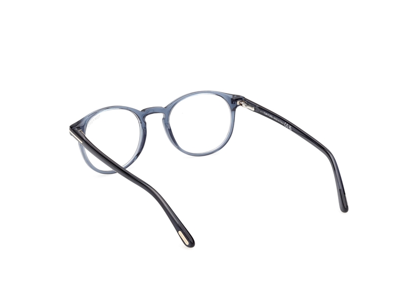Tom Ford FT5294 Brillestel (Form: Rund - Farve: Blå)