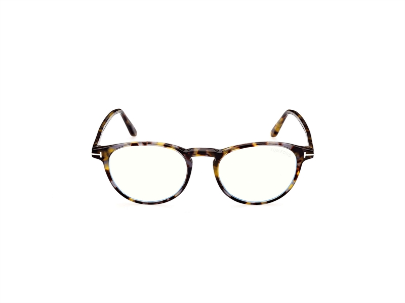 Tom Ford FT5803-B Brillestel (Form: Rund - Farve: Havana)