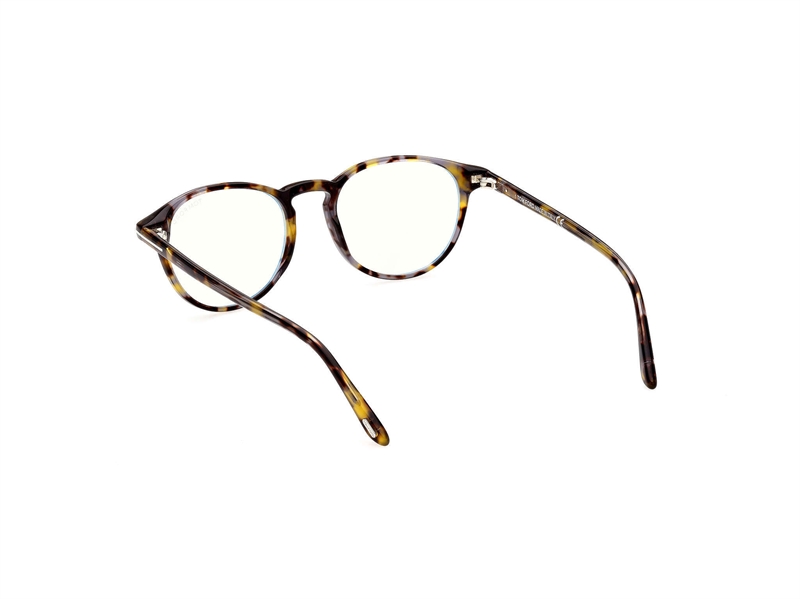 Tom Ford FT5803-B Brillestel (Form: Rund - Farve: Havana)