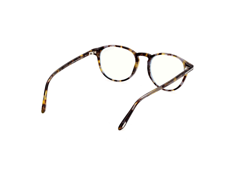 Tom Ford FT5803-B Brillestel (Form: Rund - Farve: Havana)